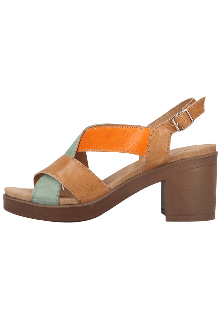 IGI&CO Sandalen Leder Braun/Orange - surf4shoes