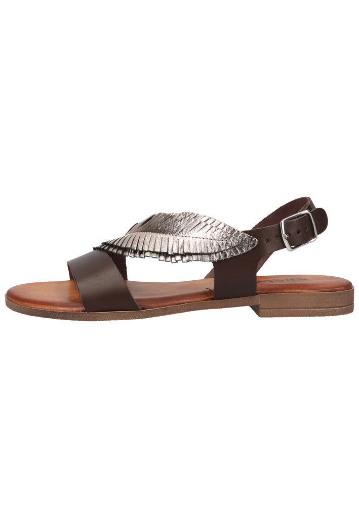 IGI&CO Sandalen Leder Schwarz/Silber - surf4shoes