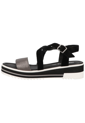 IGI&CO Sandalen Leder Schwarz - surf4shoes