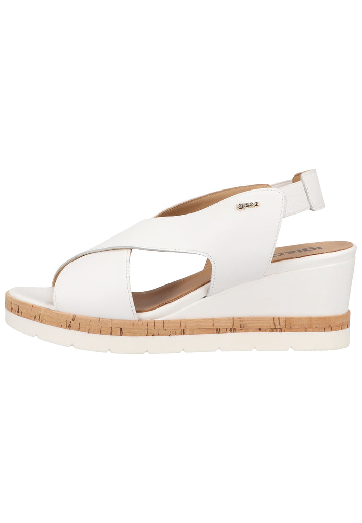 IGI&CO Sandalen Nappaleder Weiß - surf4shoes