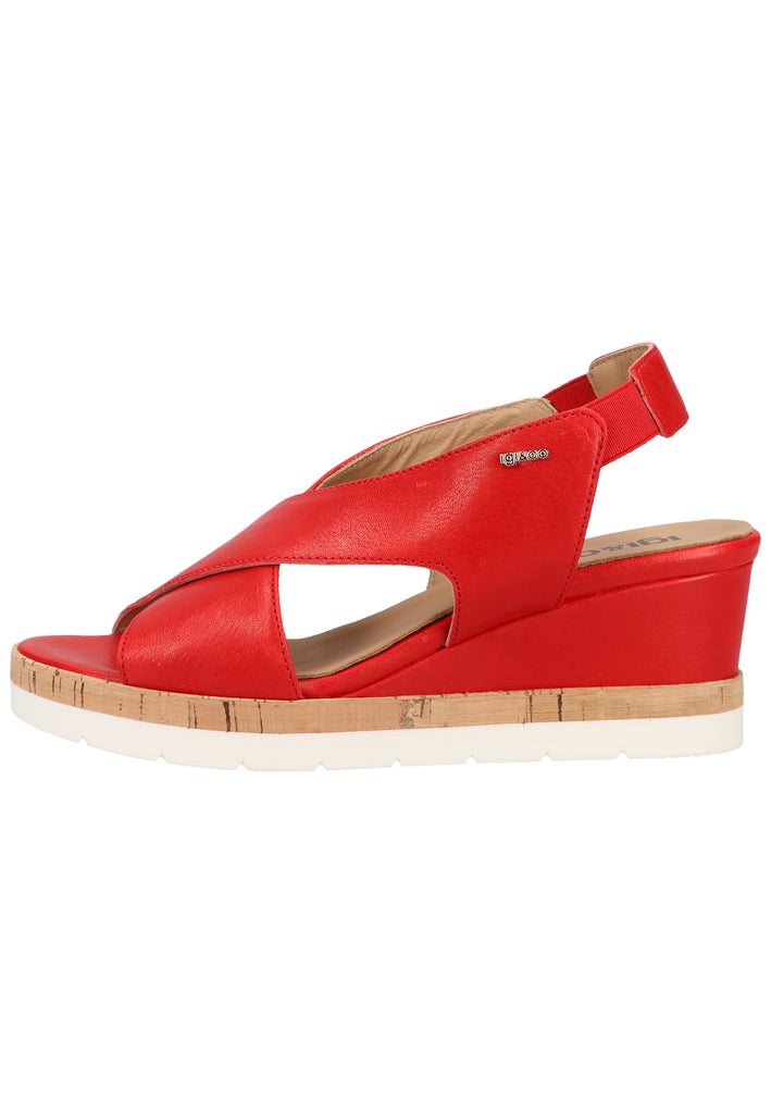 IGI&CO Sandalen Leder Rot - surf4shoes