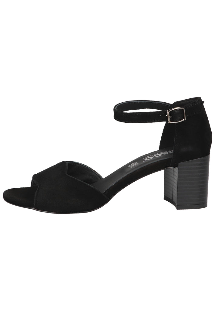 IGI&CO Sandalen Veloursleder Schwarz - surf4shoes