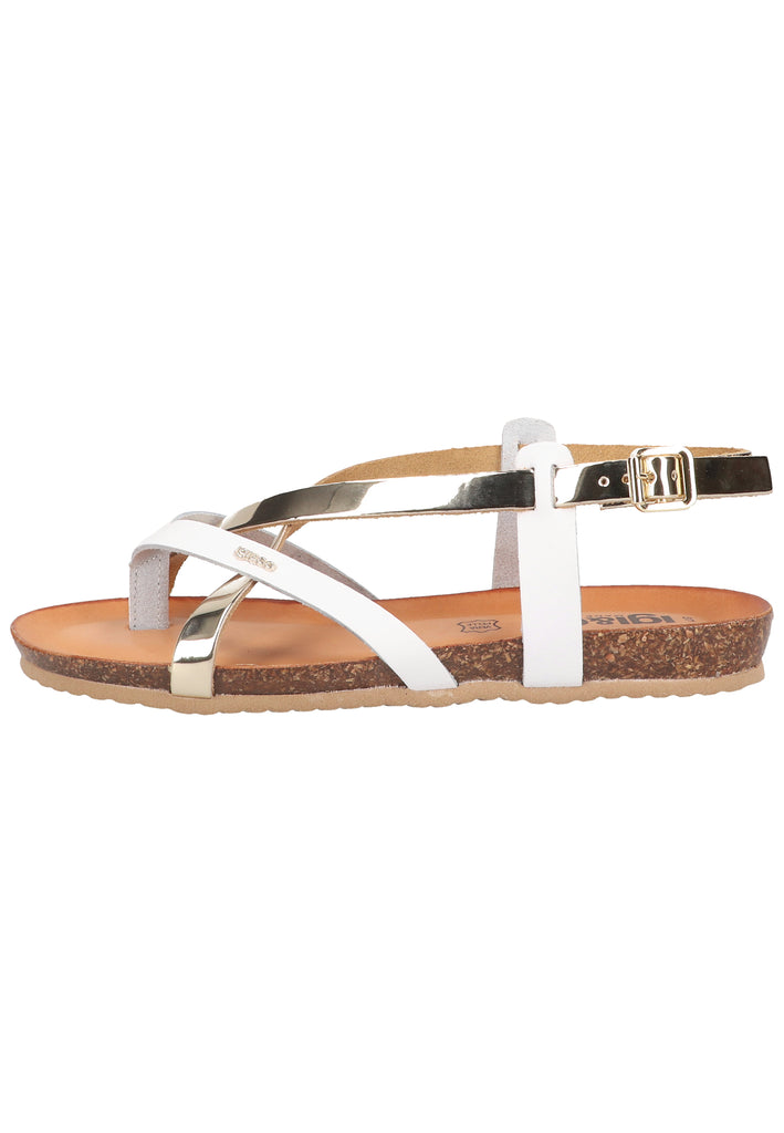IGI&CO Sandalen Leder Silber/Weiß - surf4shoes