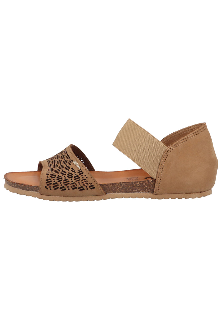 IGI&CO Sandalen Nubukleder/Textil Braun - surf4shoes