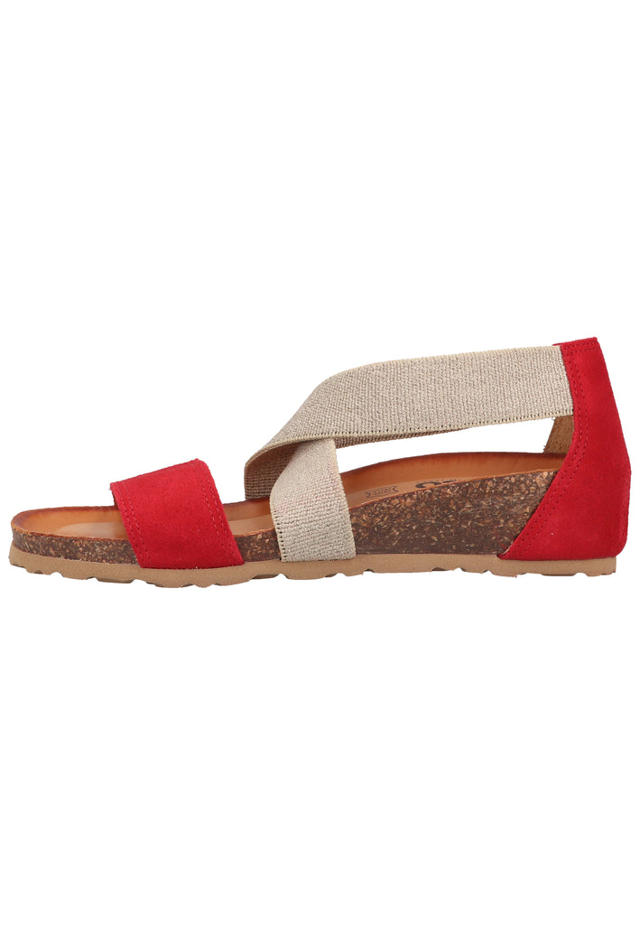 IGI&CO Sandalen Leder Rot/Silber - surf4shoes