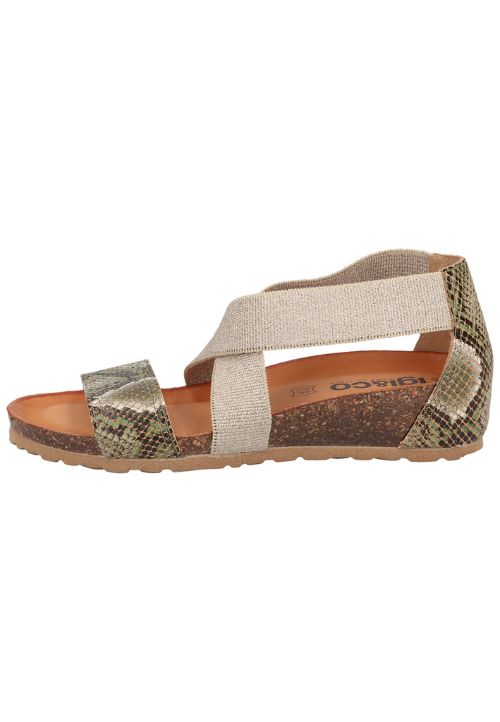 IGI&CO Sandalen Leder Grün - surf4shoes