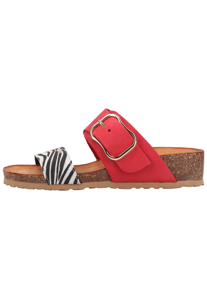 IGI&CO Pantoletten Leder Rot - surf4shoes