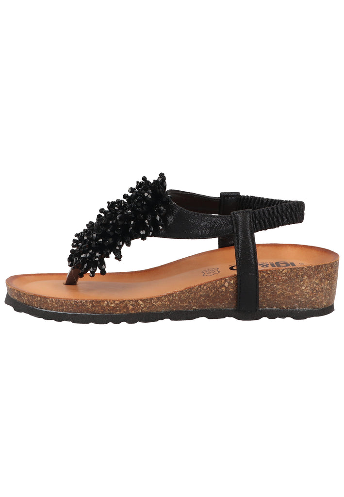 IGI&CO Zehensteg Lederimitat Schwarz - surf4shoes