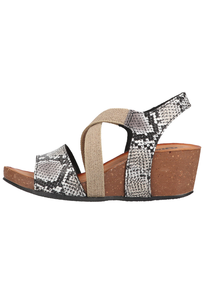 IGI&CO Sandalen Leder Schwarz/Weiß - surf4shoes