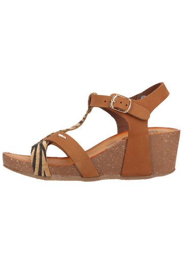 IGI&CO Sandalen Leder Braun/Schwarz - surf4shoes