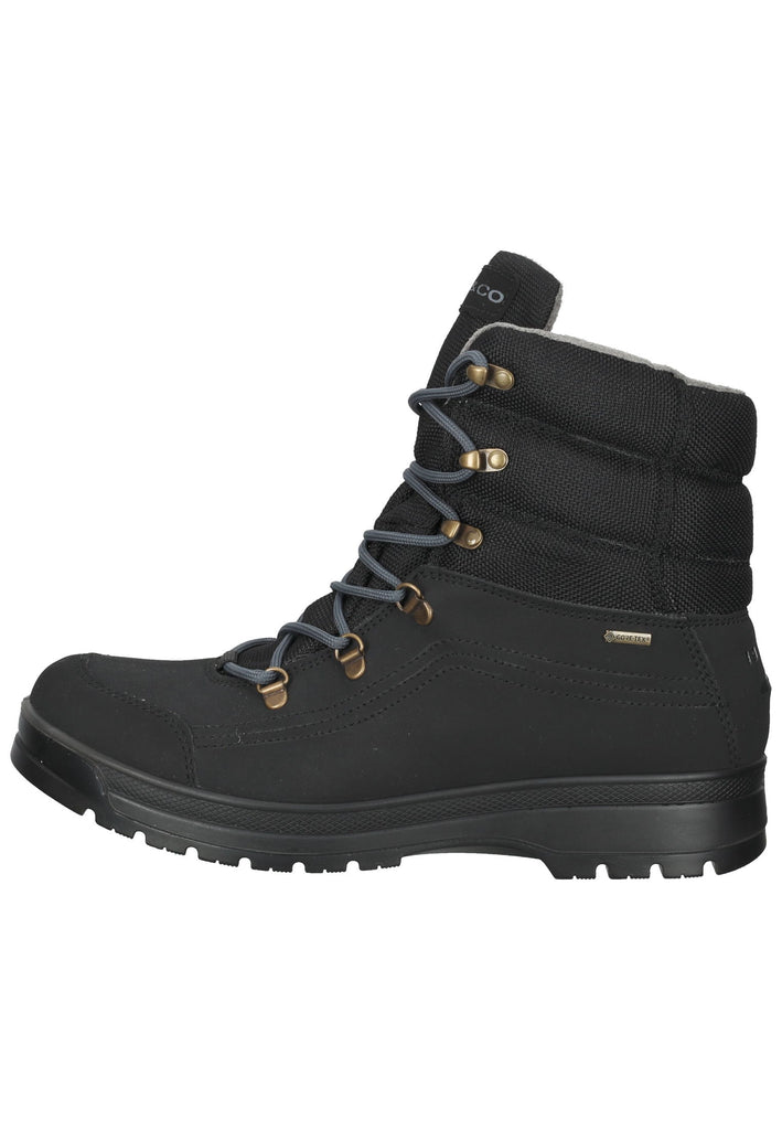 IGI&CO Stiefelette Leder/Textil Schwarz Warmfutter - surf4shoes