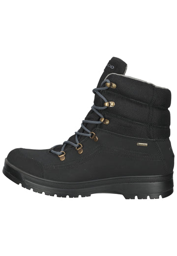 IGI&CO Stiefelette Leder/Textil Schwarz Warmfutter - surf4shoes
