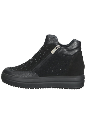 IGI&CO Stiefelette Leder Schwarz - surf4shoes