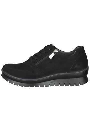 IGI&CO Sneaker Lederimitat Schwarz - surf4shoes
