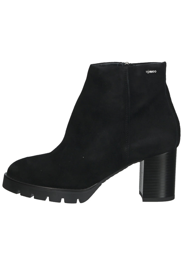 IGI&CO Stiefelette Veloursleder Schwarz - surf4shoes
