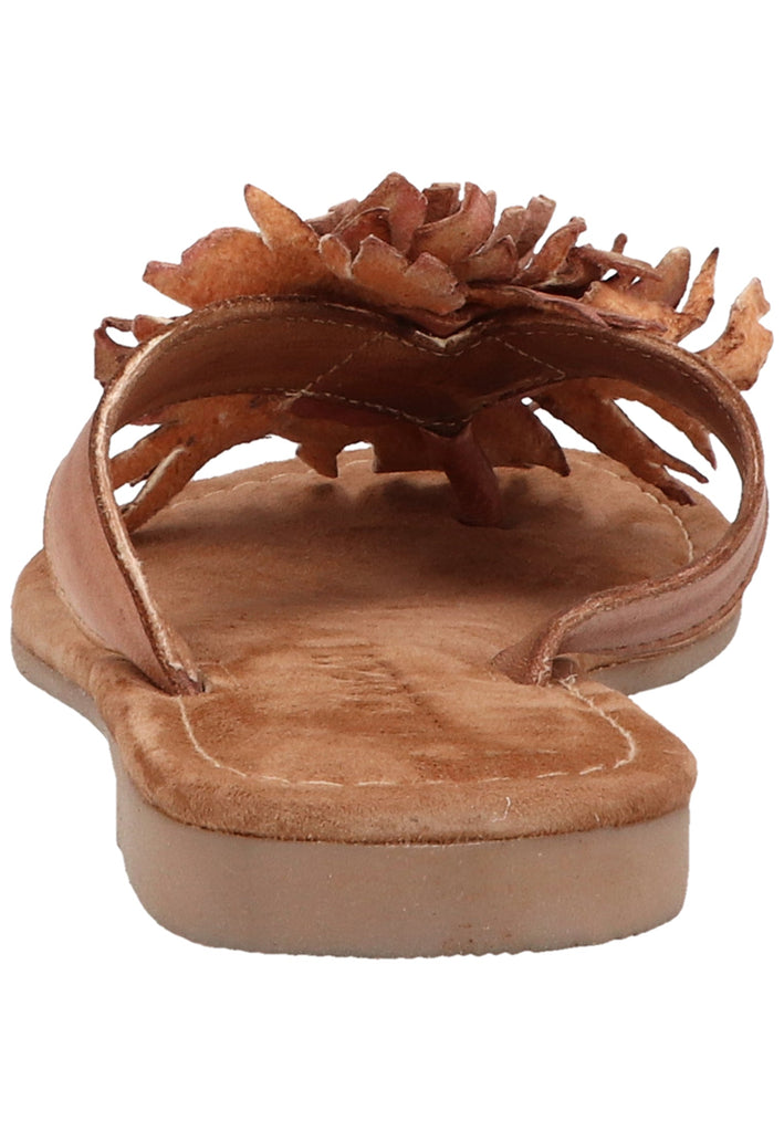 Lazamani Zehensteg Leder Tan - surf4shoes