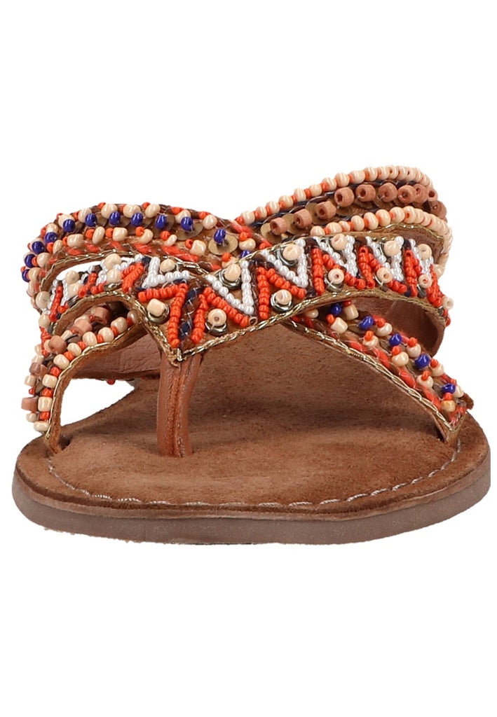 Lazamani Zehensteg Textil Tan - surf4shoes