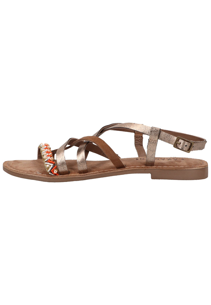 Lazamani Sandalen Leder/Synthetik Copper - surf4shoes