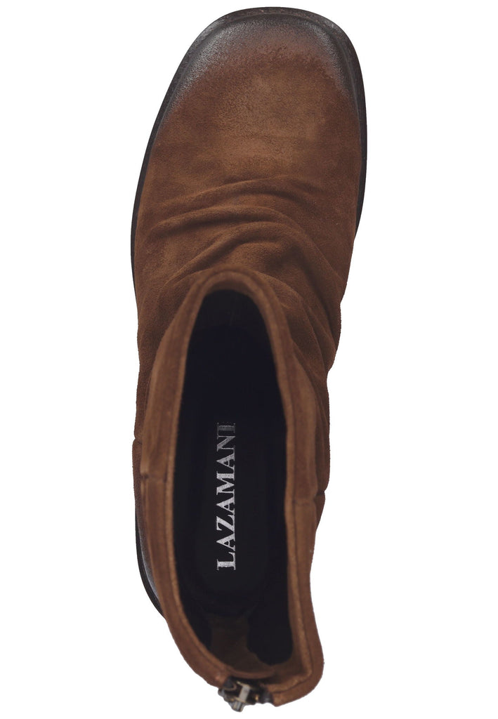 Lazamani Stiefelette Veloursleder Cuoio - surf4shoes