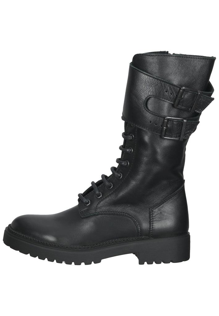 Lazamani Stiefel Leder Schwarz - surf4shoes