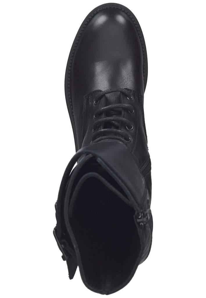 Lazamani Stiefel Leder Schwarz - surf4shoes