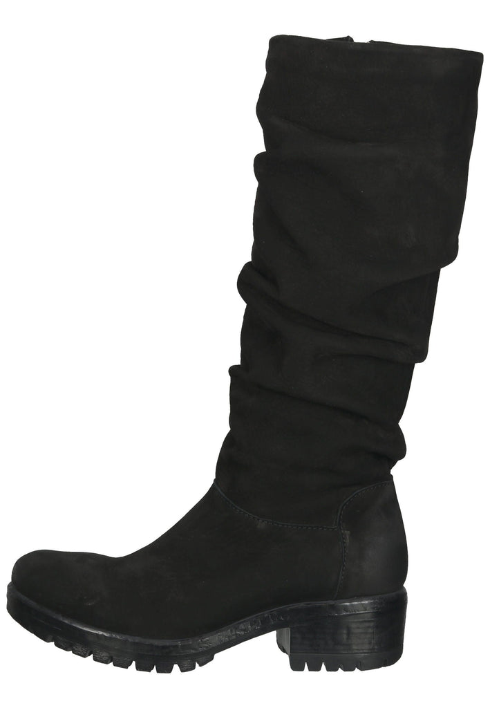 Lazamani Stiefel Leder Schwarz - surf4shoes