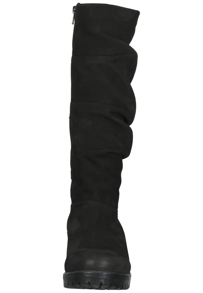 Lazamani Stiefel Leder Schwarz - surf4shoes