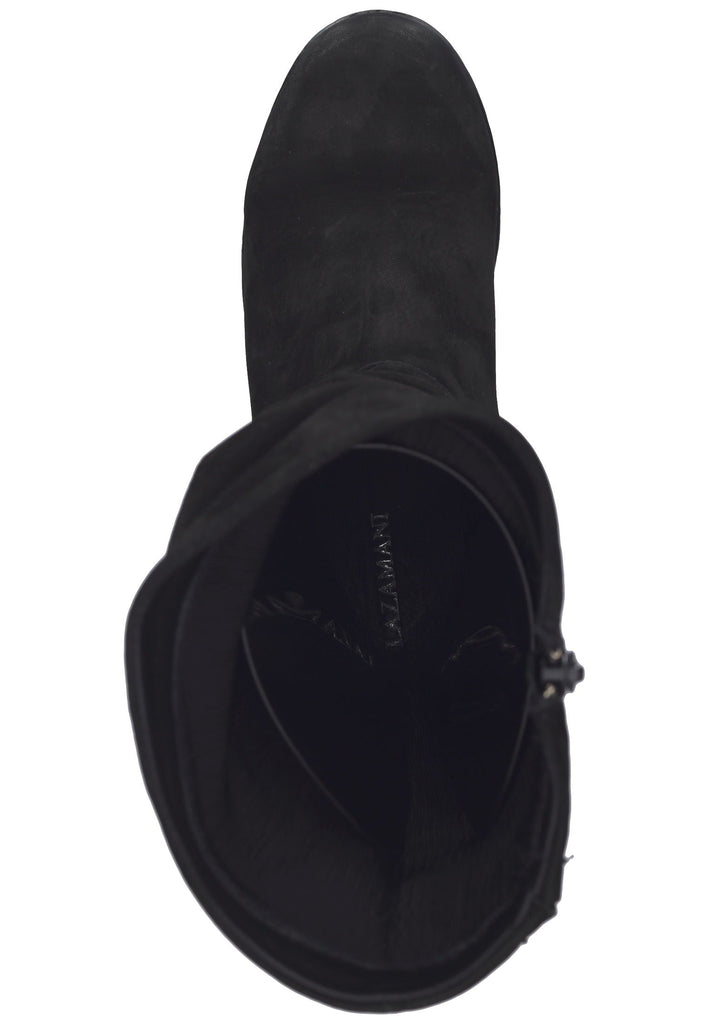 Lazamani Stiefel Leder Schwarz - surf4shoes