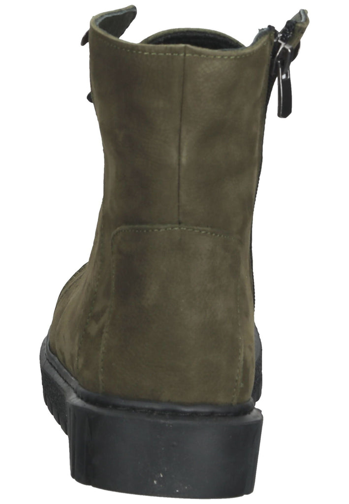 Lazamani Stiefelette Nubukleder Grün - surf4shoes