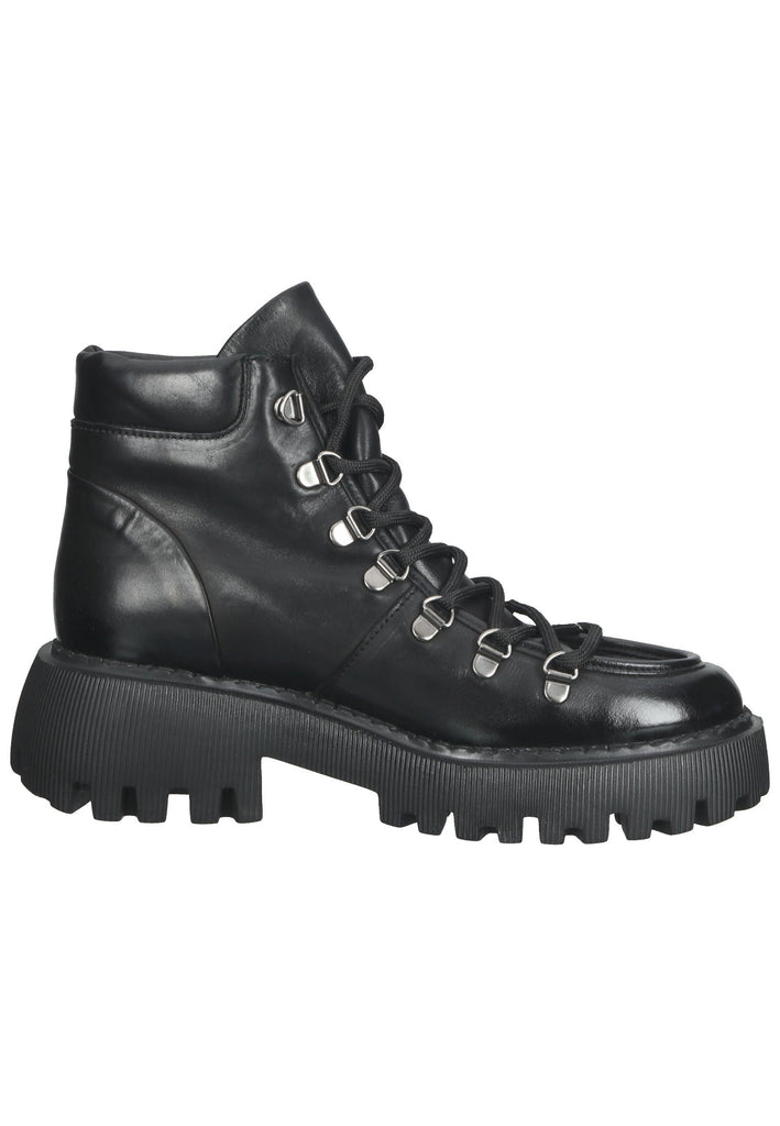 Lazamani Stiefelette Glattleder Schwarz - surf4shoes