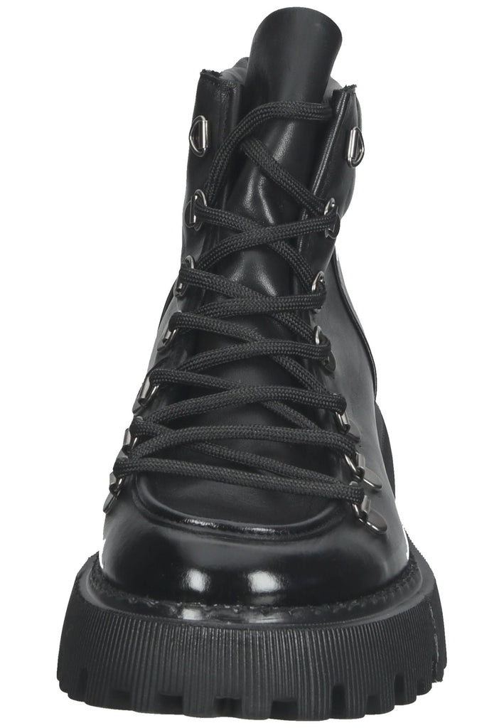 Lazamani Stiefelette Glattleder Schwarz - surf4shoes