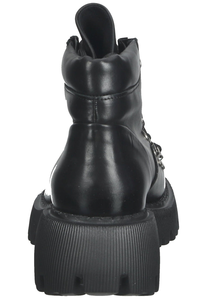 Lazamani Stiefelette Glattleder Schwarz - surf4shoes