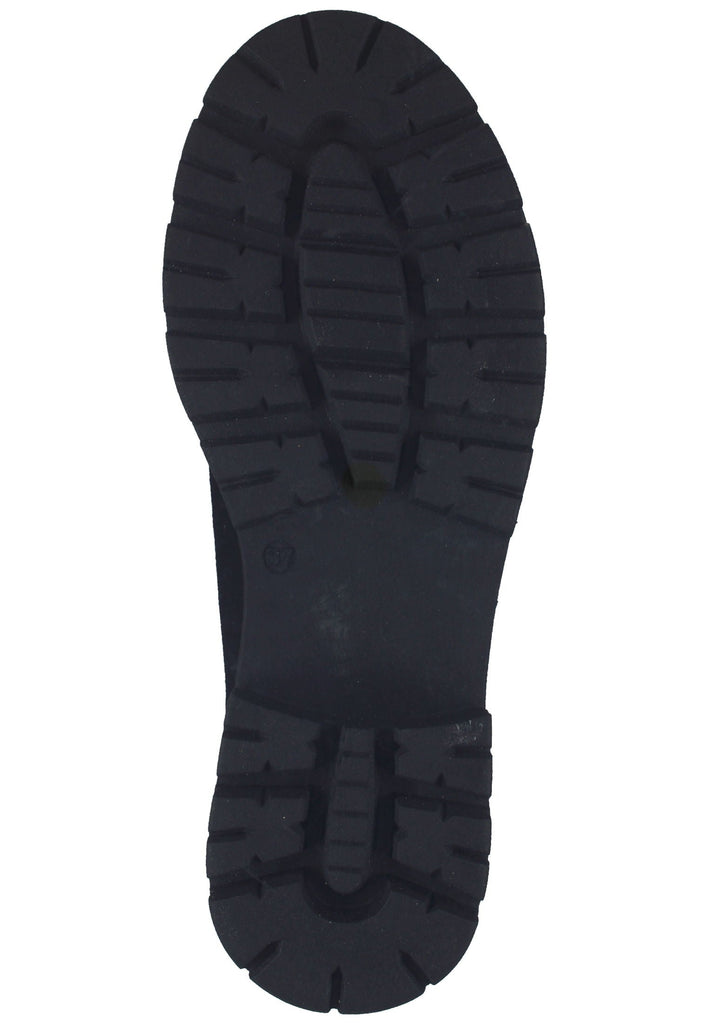 Lazamani Stiefel Veloursleder Schwarz Warmfutter - surf4shoes