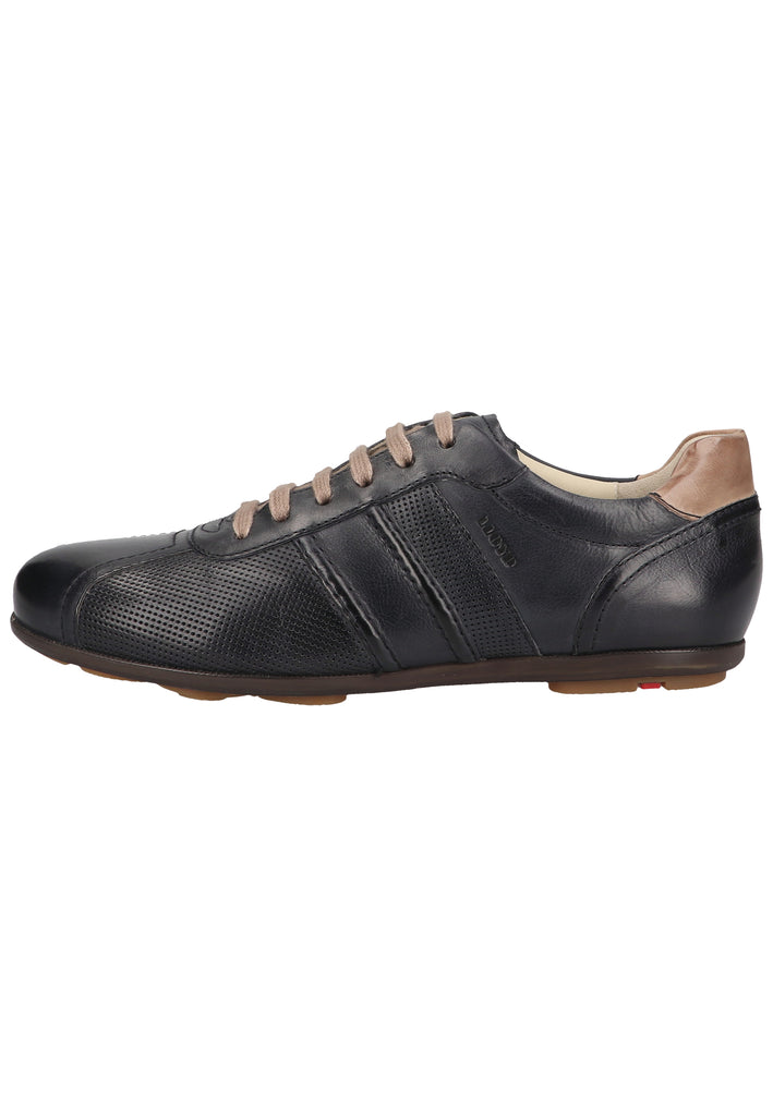 Lloyd Halbschuhe Glattleder Dunkelblau - surf4shoes