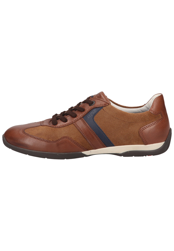 Lloyd Sneaker Leder Braun/Blau - surf4shoes