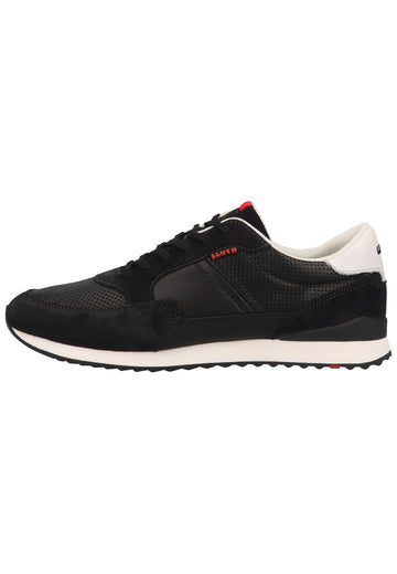 Lloyd Sneaker Veloursleder Schwarz - surf4shoes