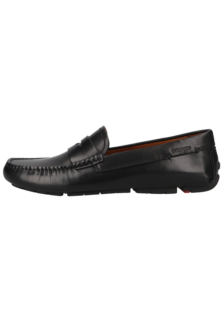 Lloyd Mokassin Glattleder Schwarz - surf4shoes