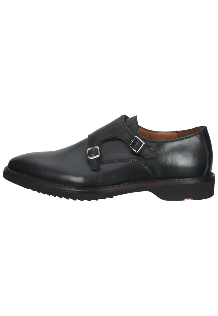 Lloyd Slipper Leder Schwarz - surf4shoes