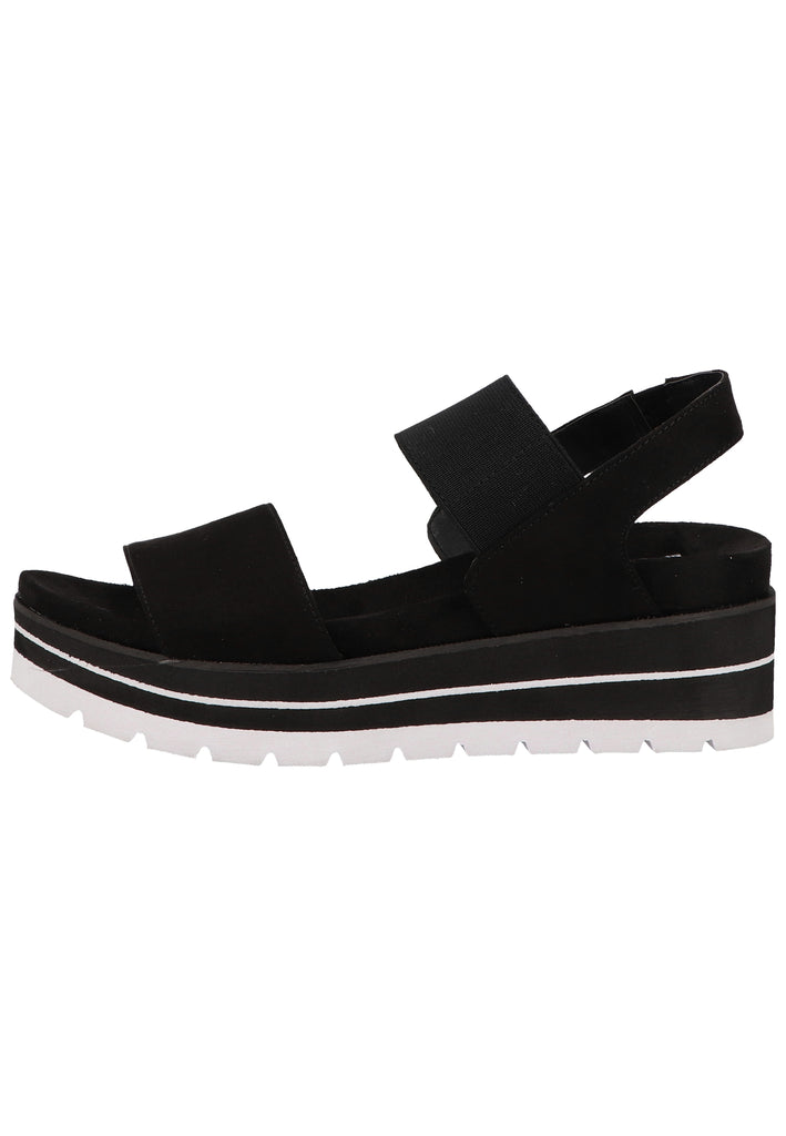 Bullboxer Sandalen Lederimitat/Textil Schwarz - surf4shoes