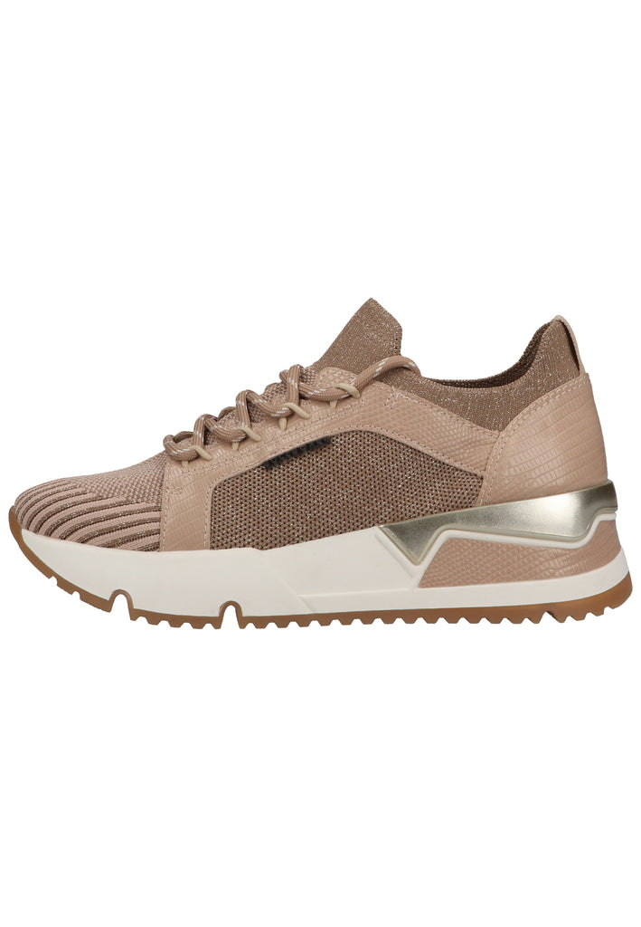 Bullboxer Sneaker Lederimitat/Textil Taupe - surf4shoes