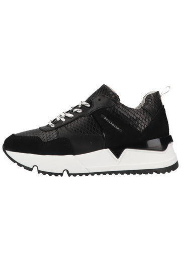 Bullboxer Sneaker Veloursleder Schwarz - surf4shoes
