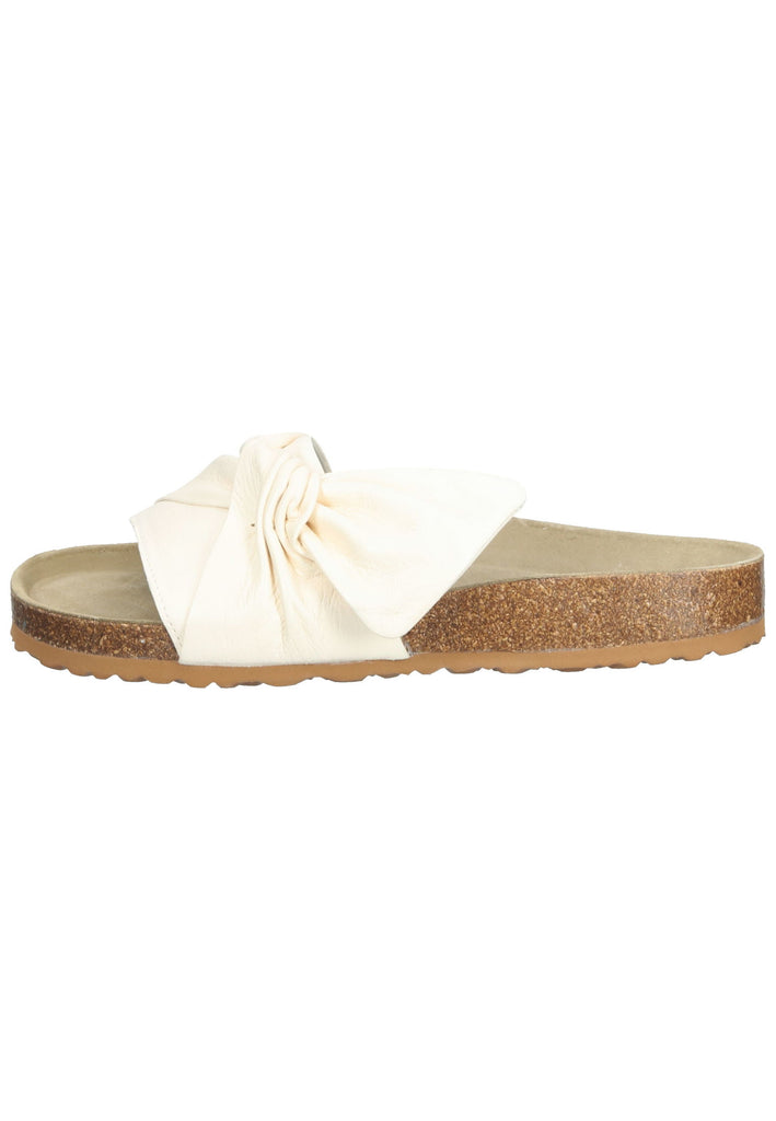 Bullboxer Pantoletten Leder Weiß - surf4shoes