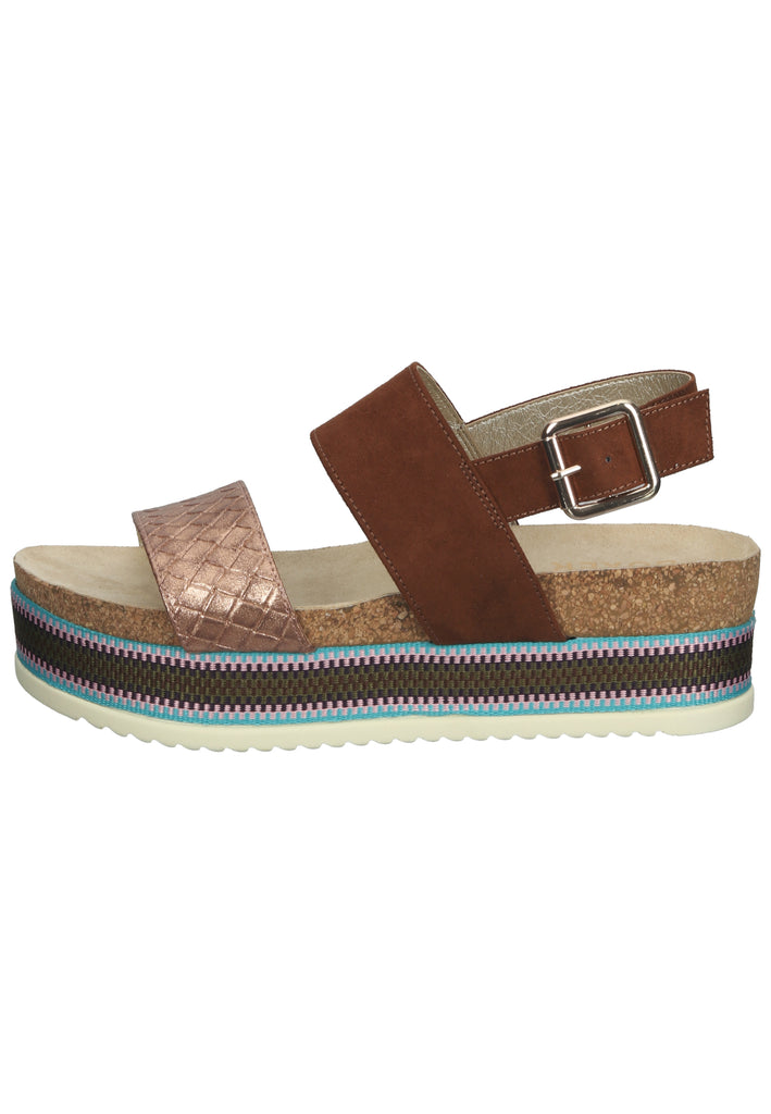 Bullboxer Sandalen Lederimitat/Textil Braun - surf4shoes