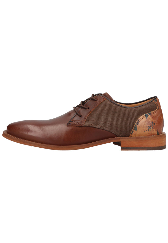 Bullboxer Businessschuhe Leder/Textil Braun - surf4shoes