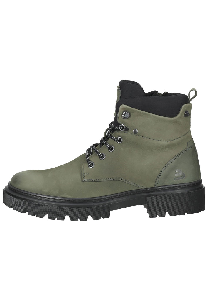 Bullboxer Stiefelette Leder/Textil Grün - surf4shoes
