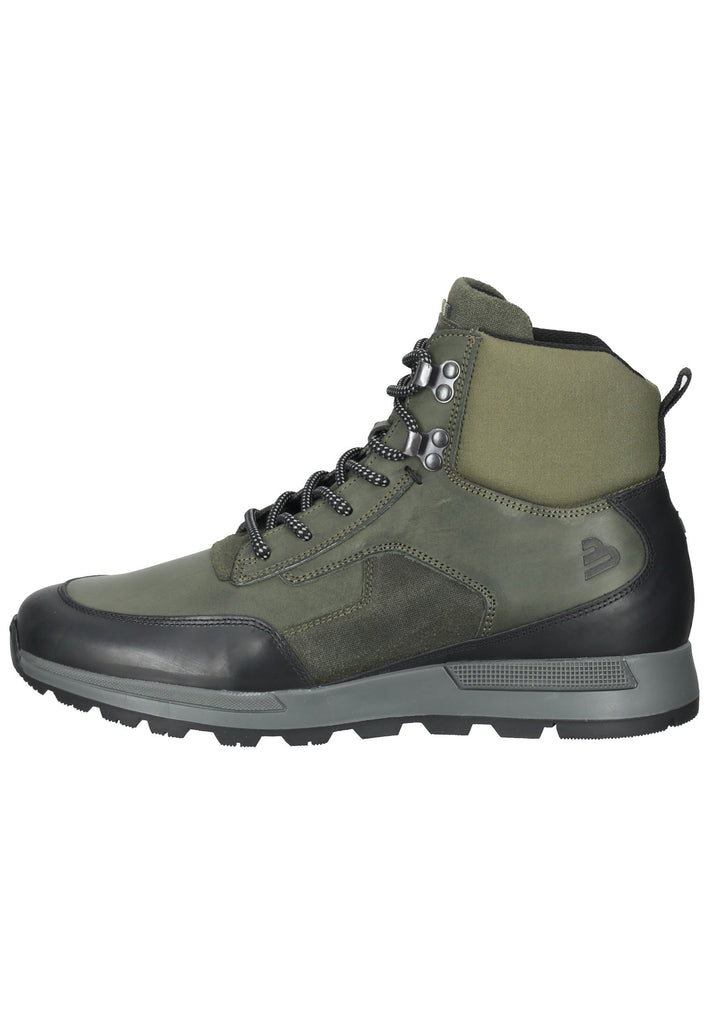 Bullboxer Stiefelette Leder/Textil Grün - surf4shoes