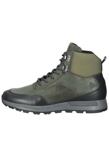 Bullboxer Stiefelette Leder/Textil Grün - surf4shoes