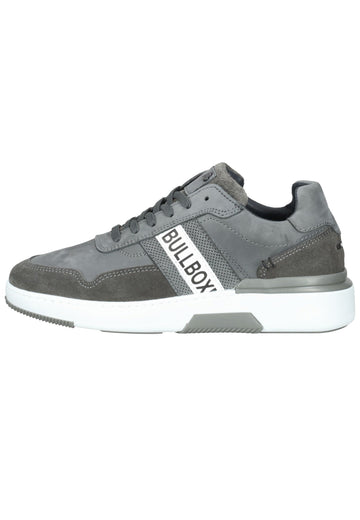 Bullboxer Sneaker Leder Grau/Weiß - surf4shoes
