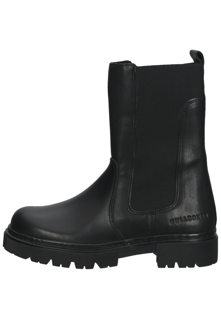 Bullboxer Stiefelette Leder Schwarz/Schwarz Warmfutter - surf4shoes
