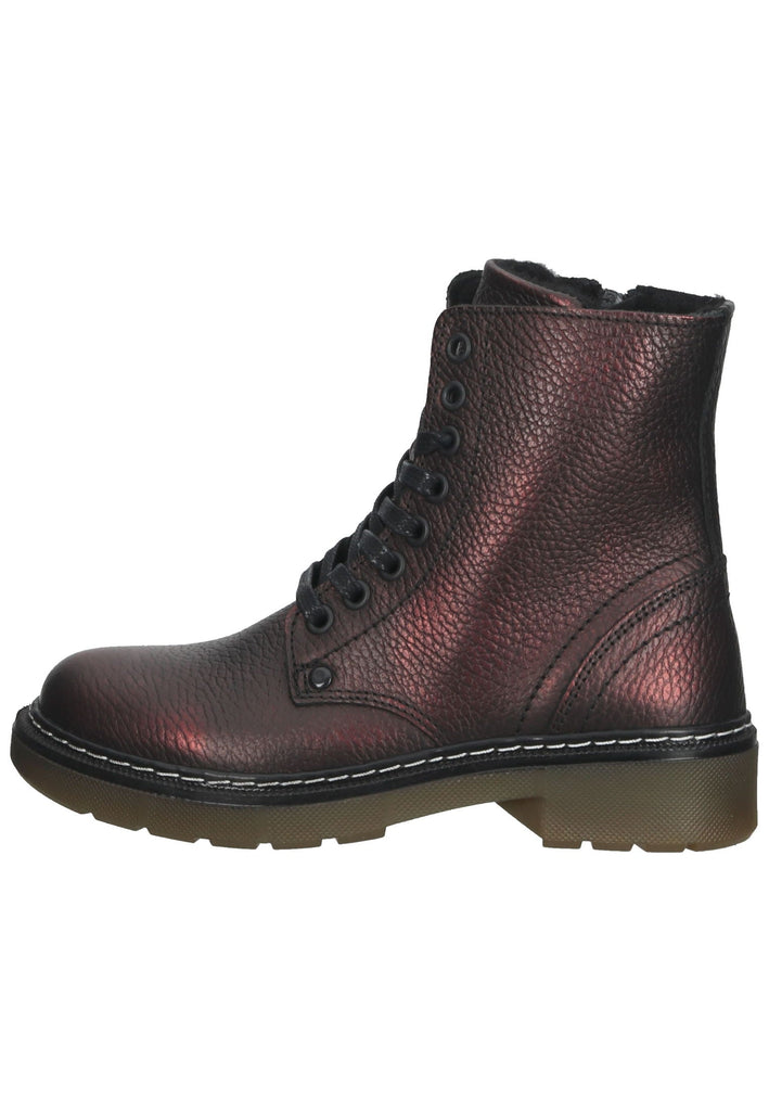 Bullboxer Stiefelette Leder Rot - surf4shoes